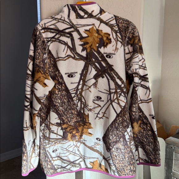 MOSSY OAK Women’s/Girls 1/2 Zip Fleece Pullover - Picture 6 of 6